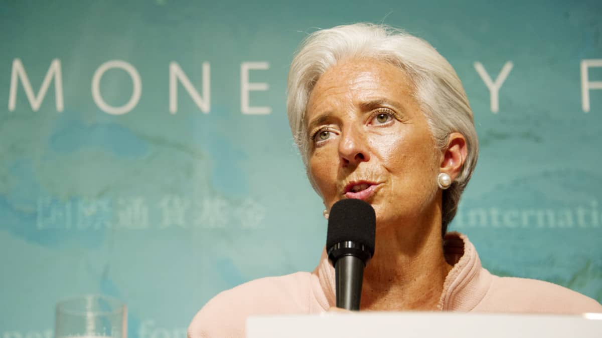 Kansainvälisen valuuttarahaston pääjohtaja Christine Lagarde.