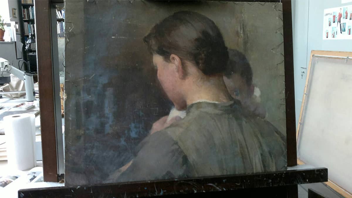 Helene Schjerfbeckin maalaus.