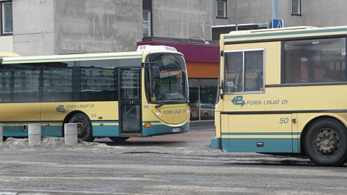 Porin Linjat linja-auto joukkoliikenne paikallisliikenne