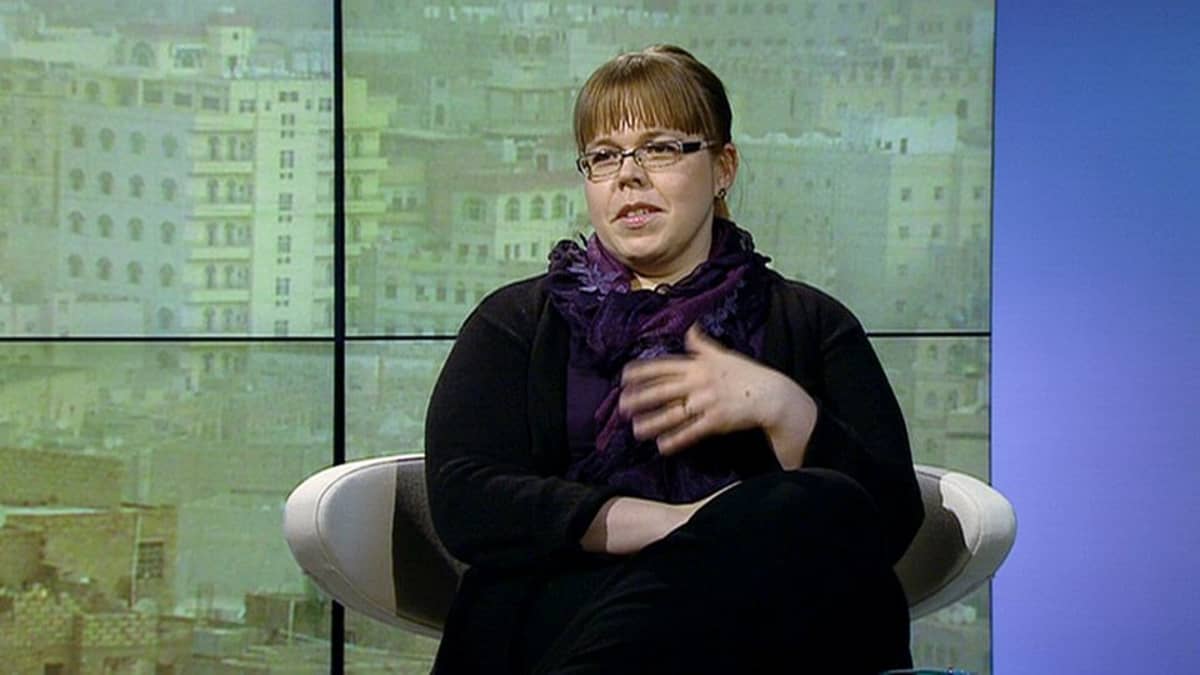 Terrorismitutkija Leena Malkki.