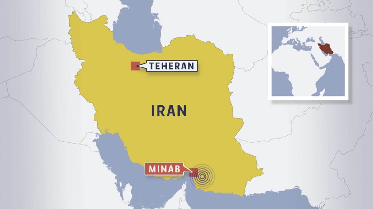 Iranin kartta