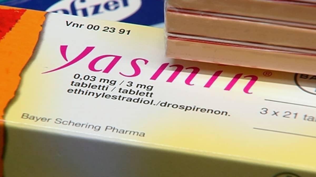 Jasmin ehkäisypilleripakkaus