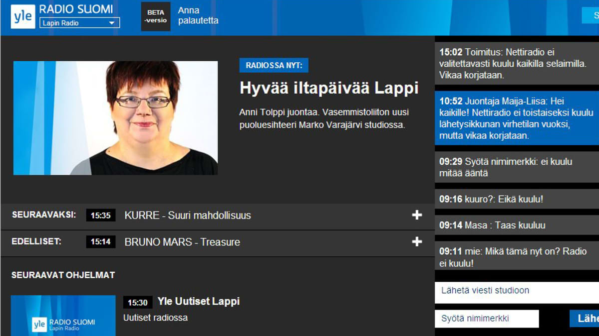 Lapin Radion lähetysikkuna avautui | Yle Uutiset