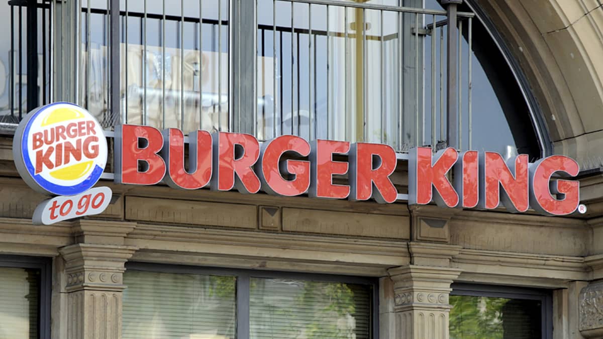 Burger King -myymälä Frankfurtissa.