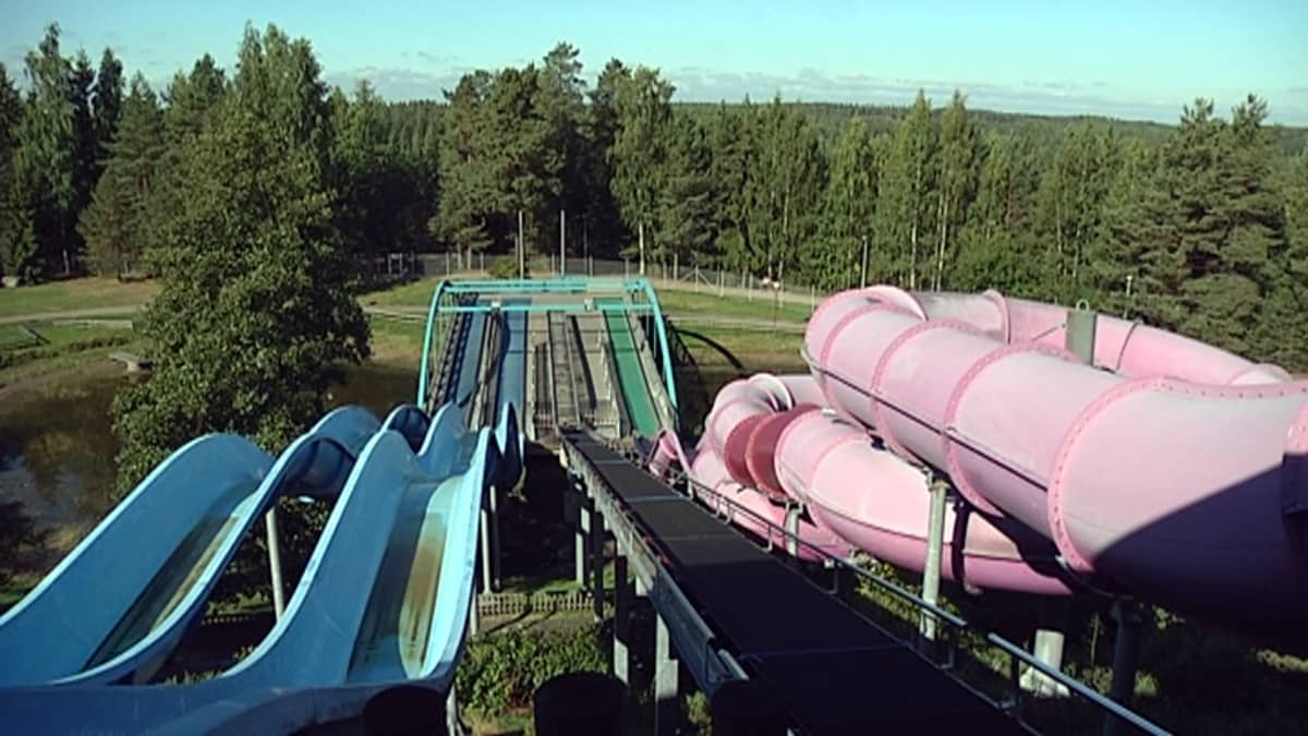 Vesiliukumäkiä Tykkimäellä