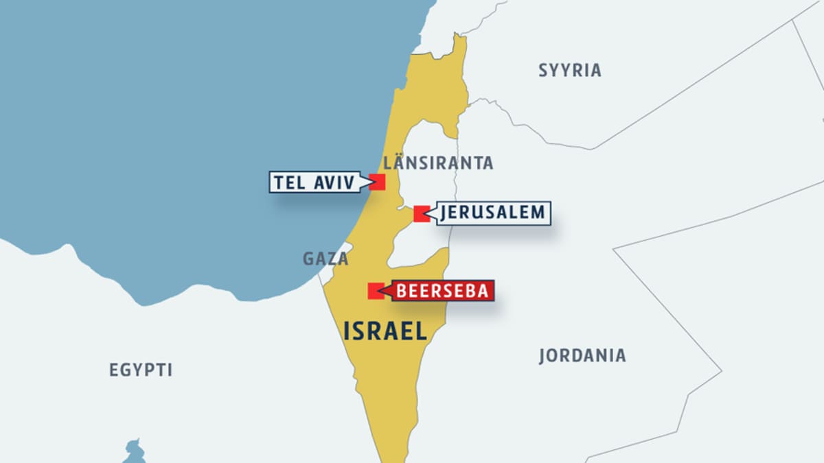 Tel Avivin iskun uhrimäärä nousee – neljä kuollutta | Yle Uutiset