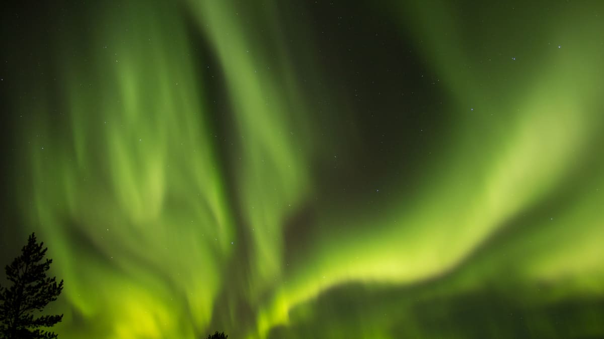 Aurora borealis set autumn skies ablaze | News | Yle Uutiset