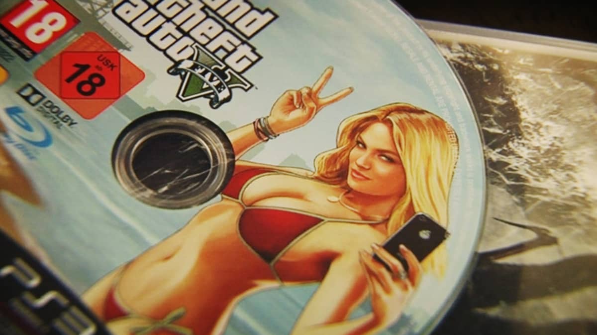 Grand Theft Auto V -videopelilevy.