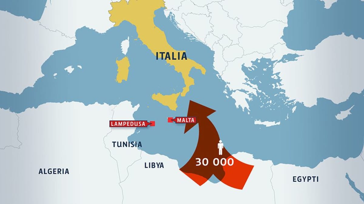 Onko oikein, että Italia ja Malta kantavat jättimäisen vastuun hukkuvista  pakolaisista? | Yle Uutiset