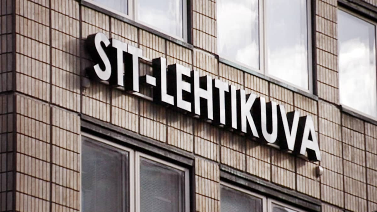 STT-Lehtikuvan toimisto Helsingin Voimatalossa.