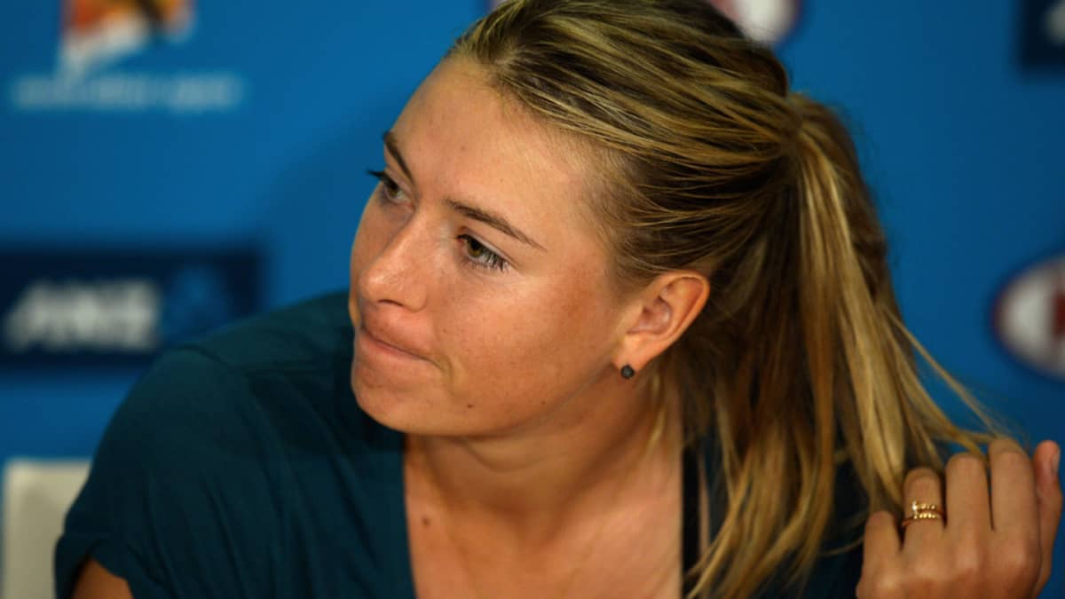 Maria Sharapova.