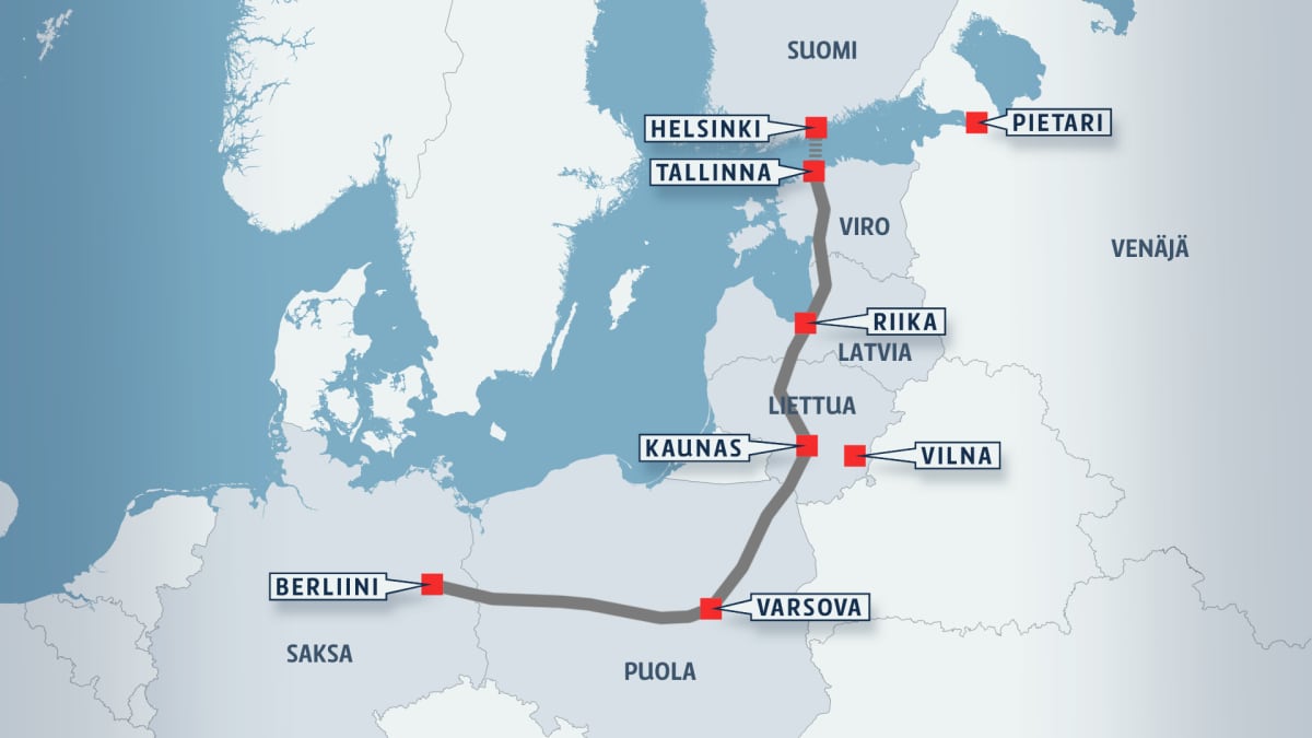 Viro haluaa Rail Baltican | Yle Uutiset