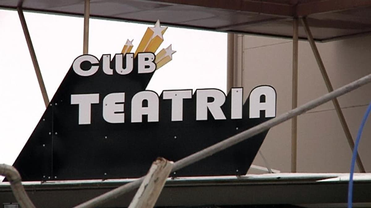 Club Teatria -kyltti