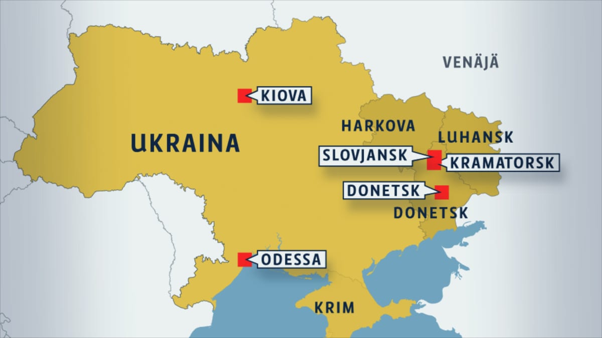 Lue kooste lauantain tapahtumista Ukrainassa | Yle Uutiset