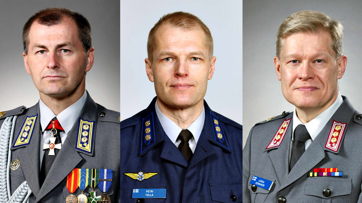 Puolustusvoimat saa kolme uutta kenraalia | Yle Uutiset