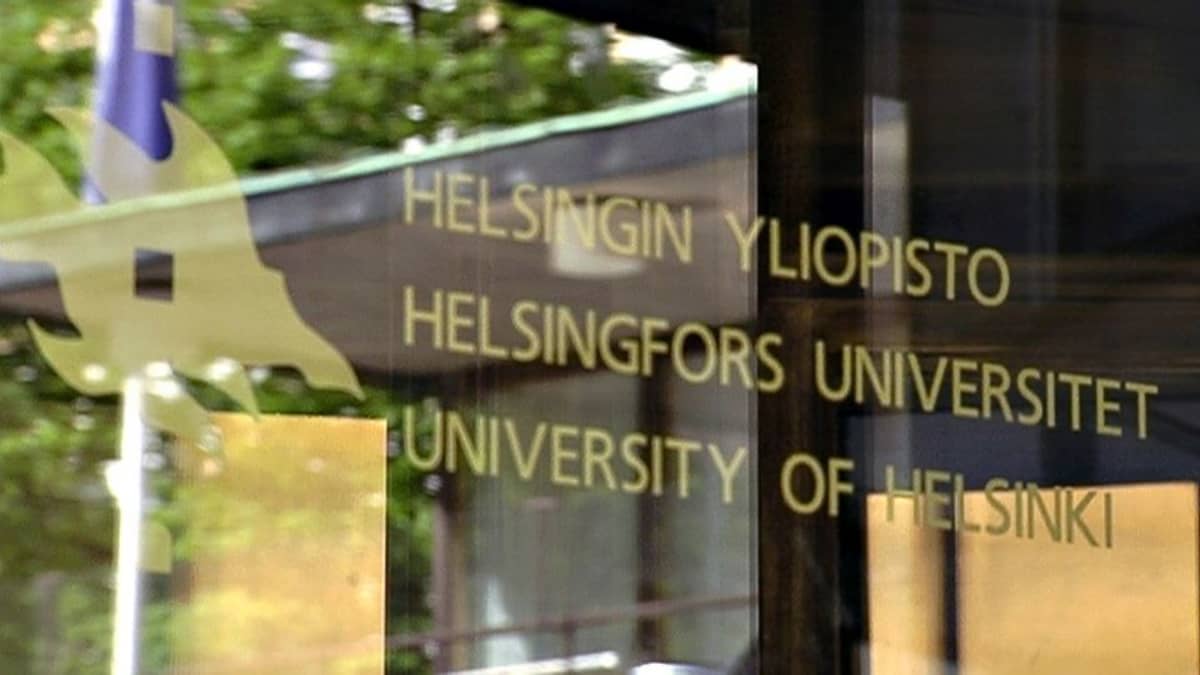 Helsingin yliopiston ovi.