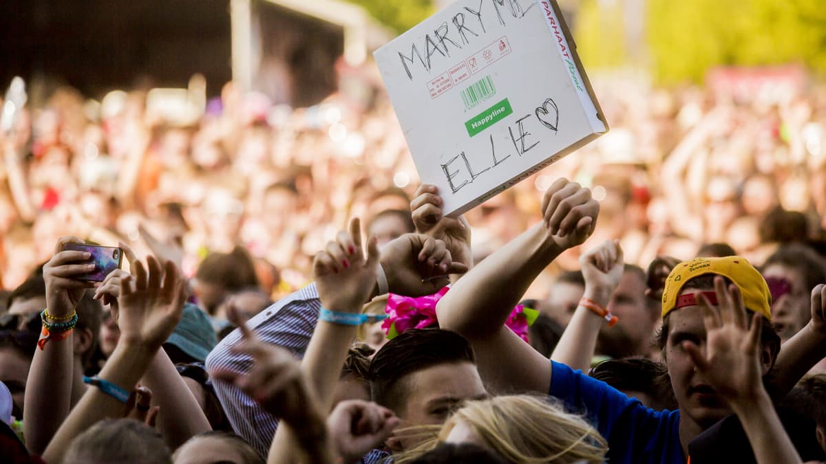 Ellie Goulding Ilosaarirock 2014