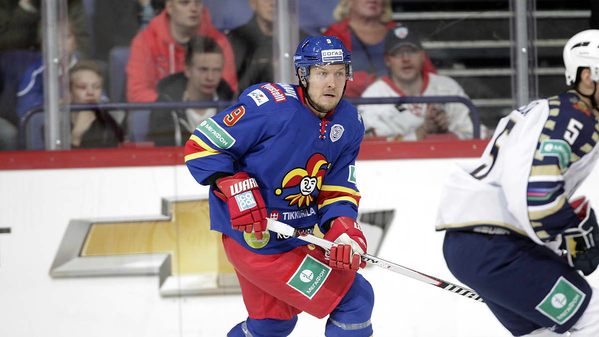 Jokereiden vahva vire KHL:ssä sai jatkoa – Hagman maalipörssin kärjessä |  Yle Urheilu
