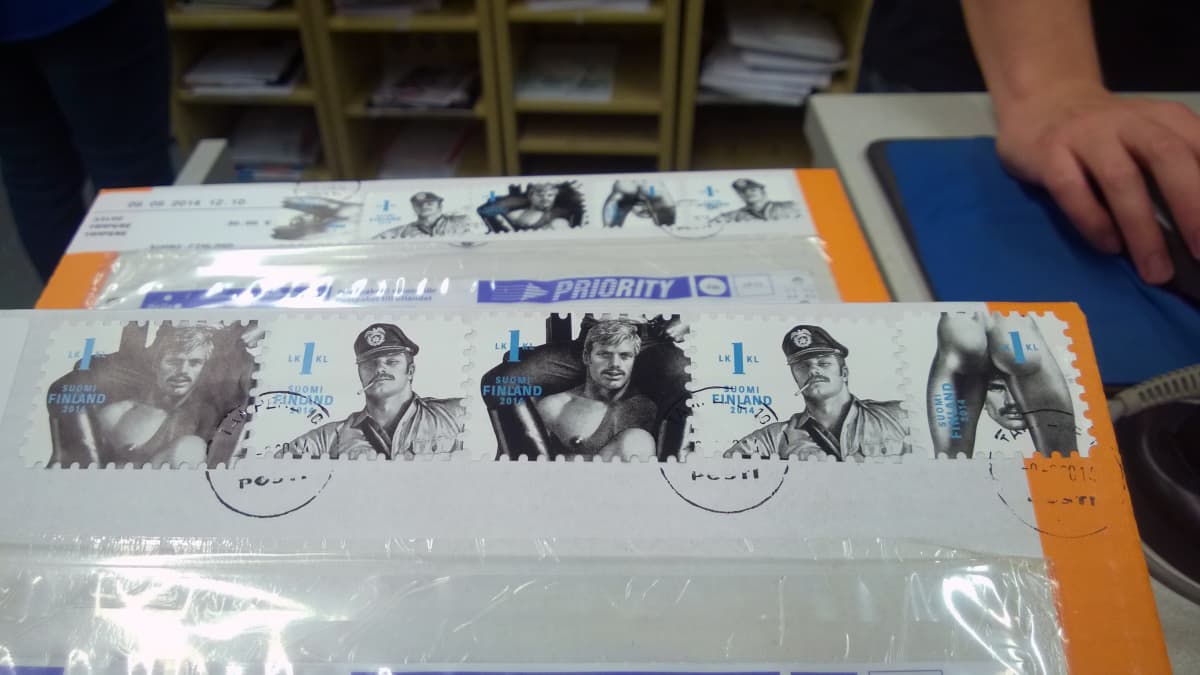 Tom of Finland -postimerkkejä 