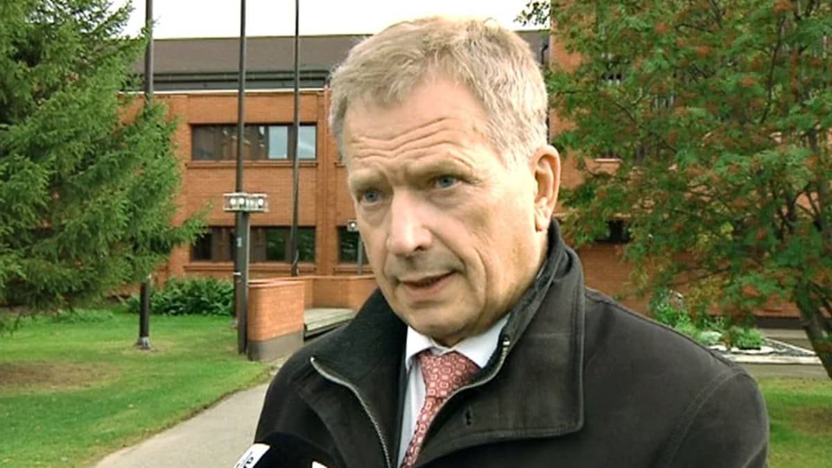 Sauli Niinistö.