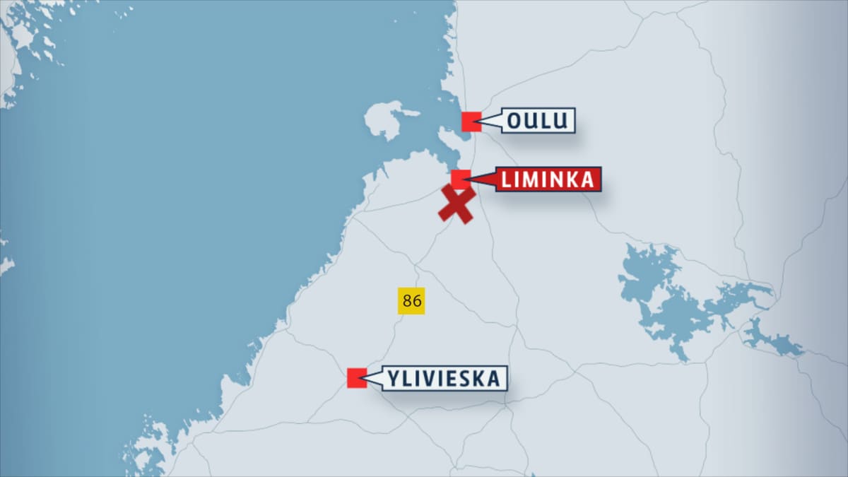 OYS: Viisi ihmistä sairaalahoidossa Siikajoen nokkakolarista | Yle Uutiset