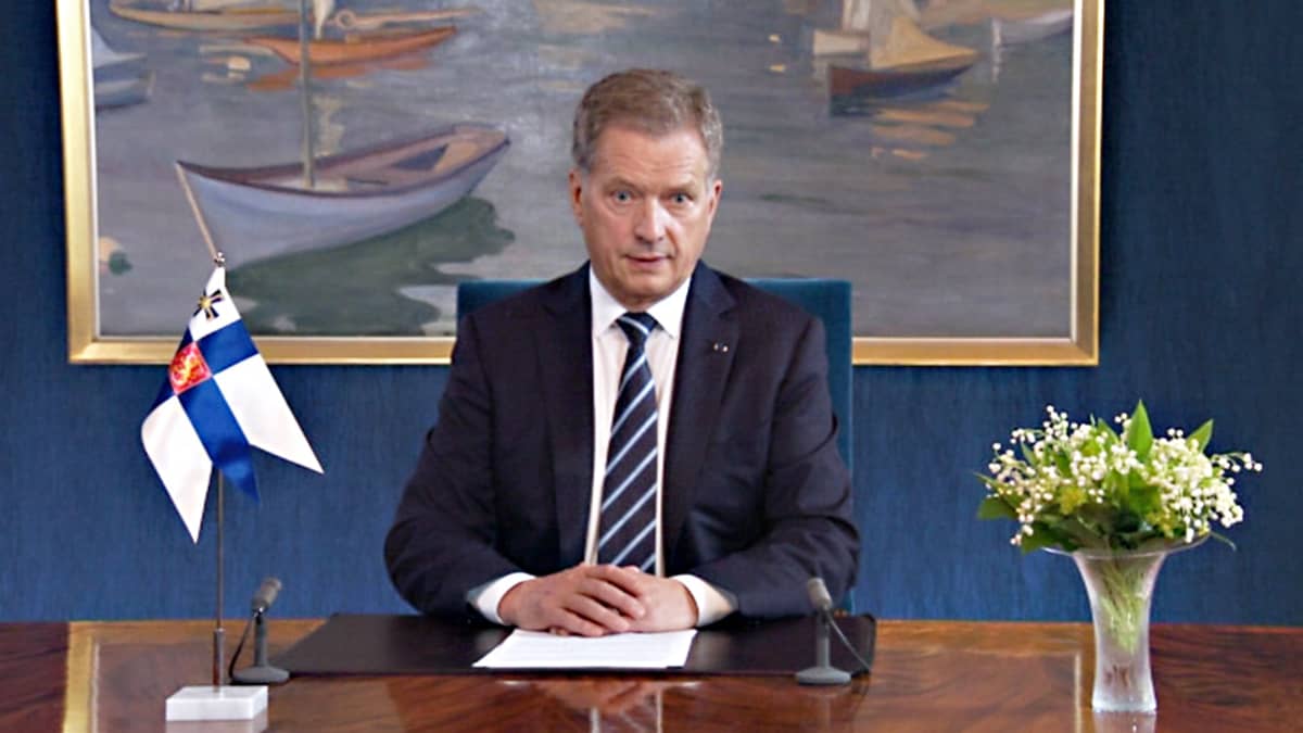 Tasavallan presidentti Sauli Niinistö.