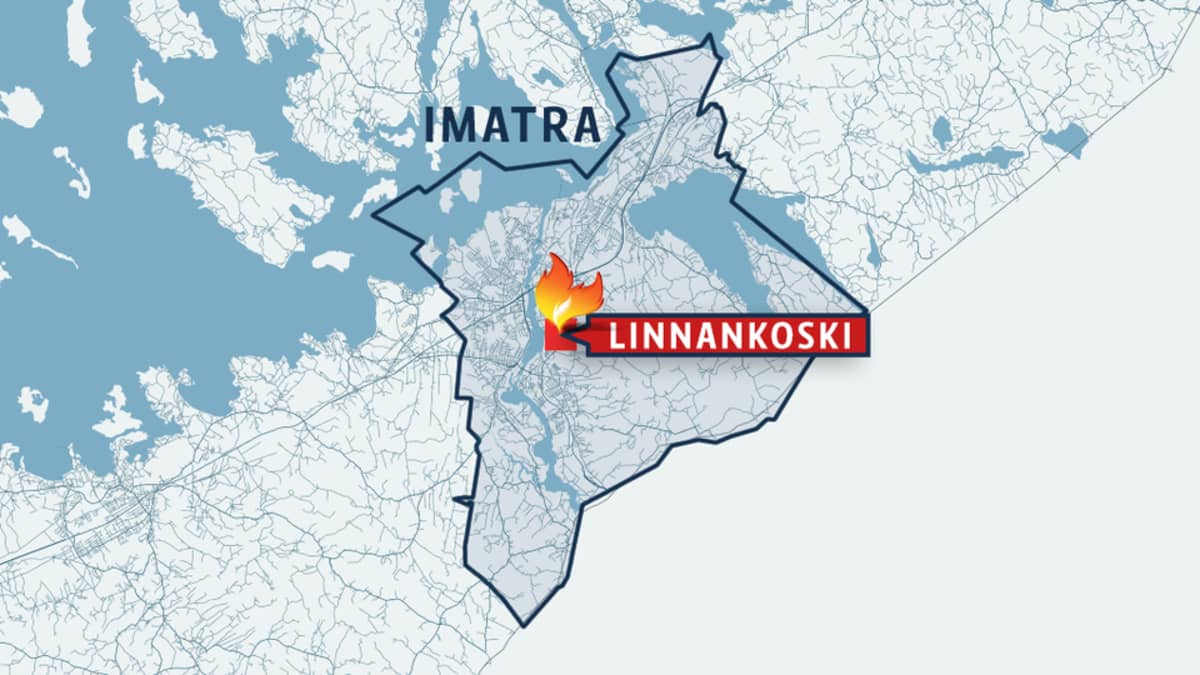 Mies pelastautui täpärästi omakotitalon tulipalosta Imatralla | Yle Uutiset