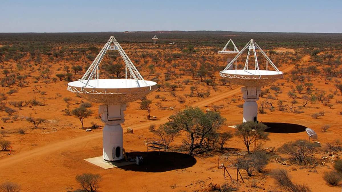 Radioteleskooppi Australia.