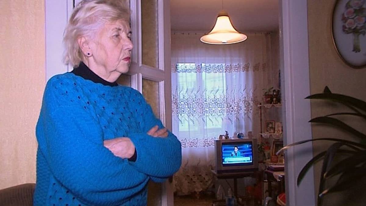 Eläkeläinen Eugenia Semjonova.