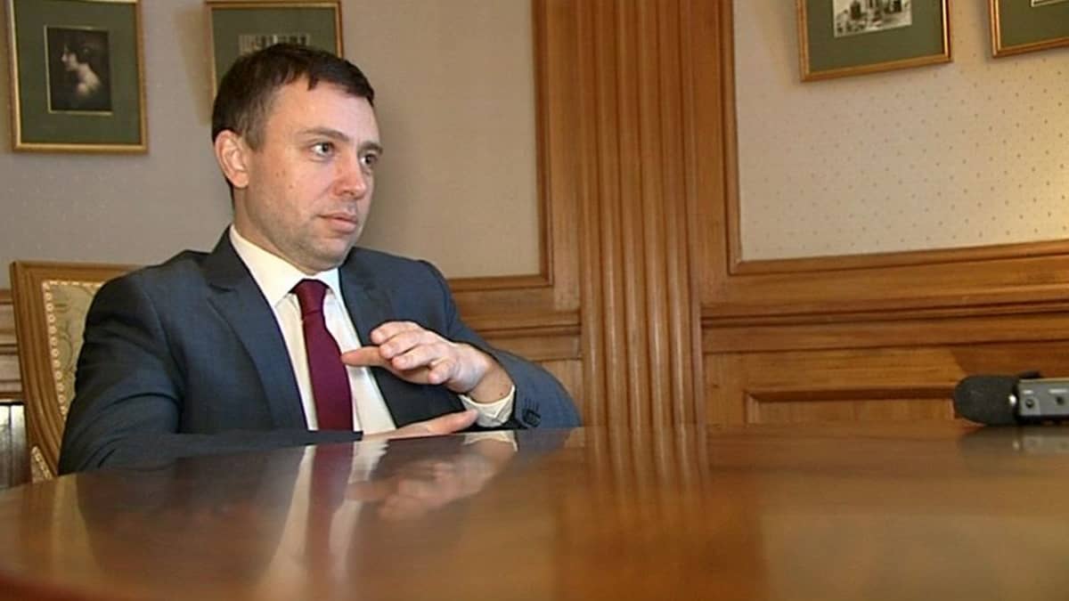 Latvian ulkoministerin neuvonantaja Viktors Makarovs.