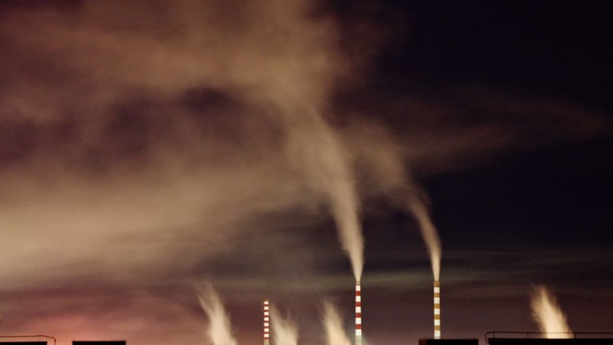 Hiiltä hyödyntävä energialaitos Kiinan Changchungissa valokuvattuna syyskuussa 2010.