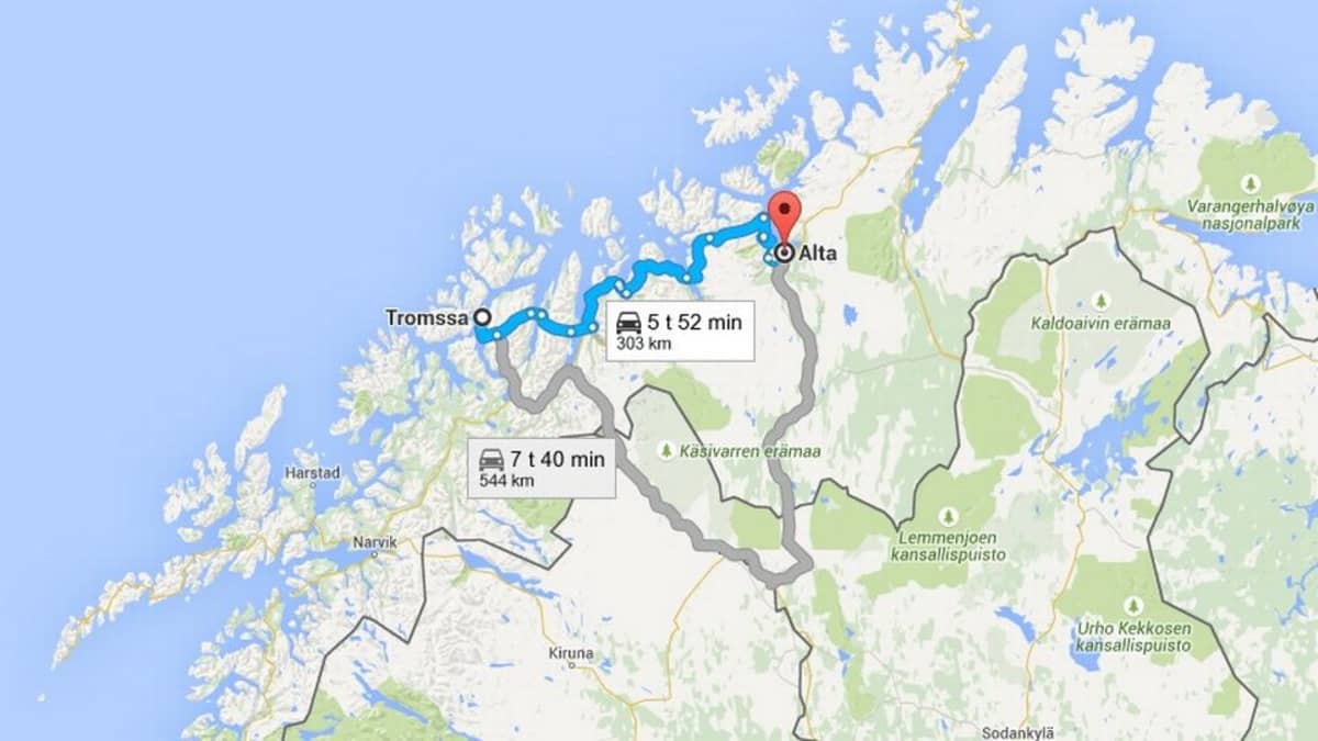 Sortumat katkaisivat liikenneyhteydet Pohjois-Norjassa | Yle Uutiset