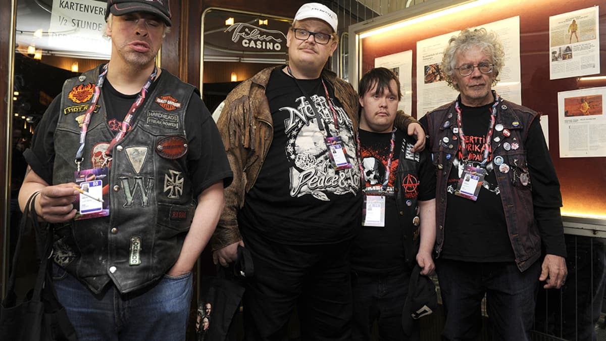 Kari Aalto, Sami Helle, Toni Välitalo ja Pertti Kurikka.