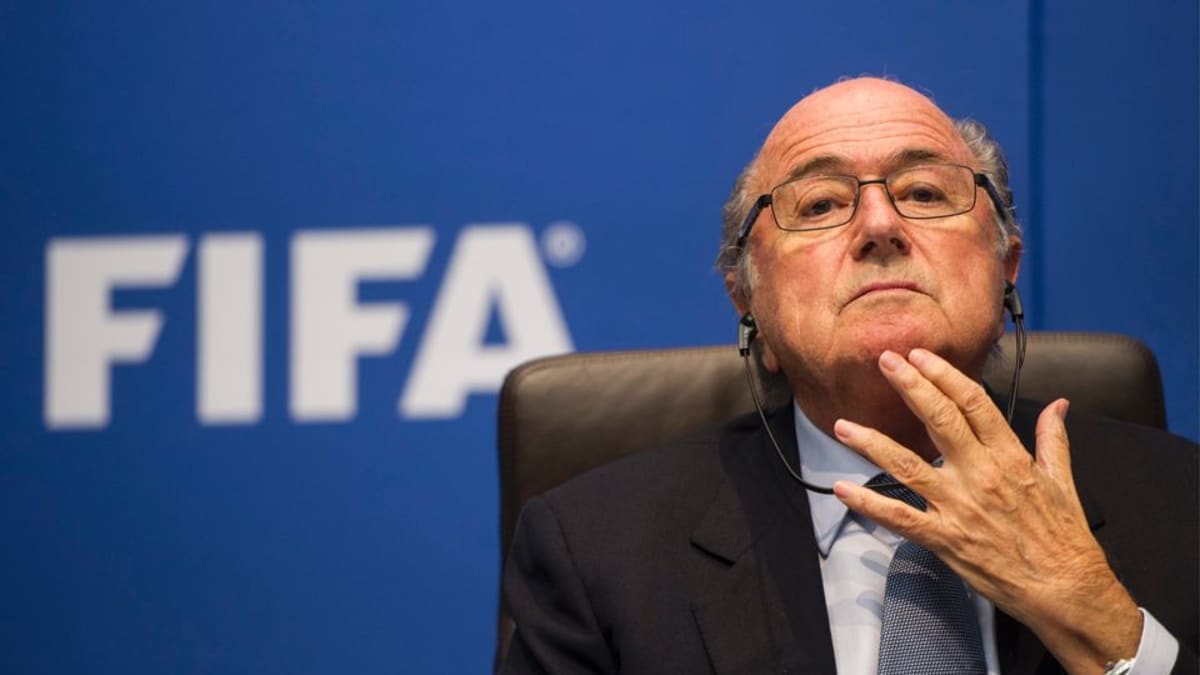 Sepp Blatter Fifan puheenjohtaja