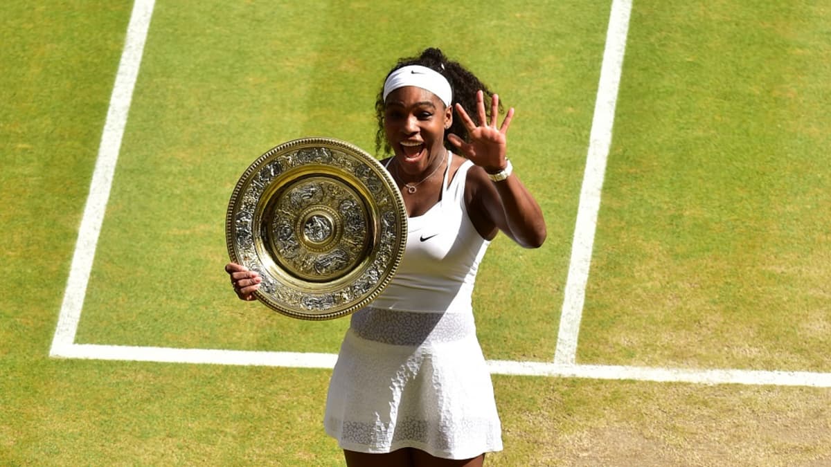 Serena Williams voitti Wimbledonin