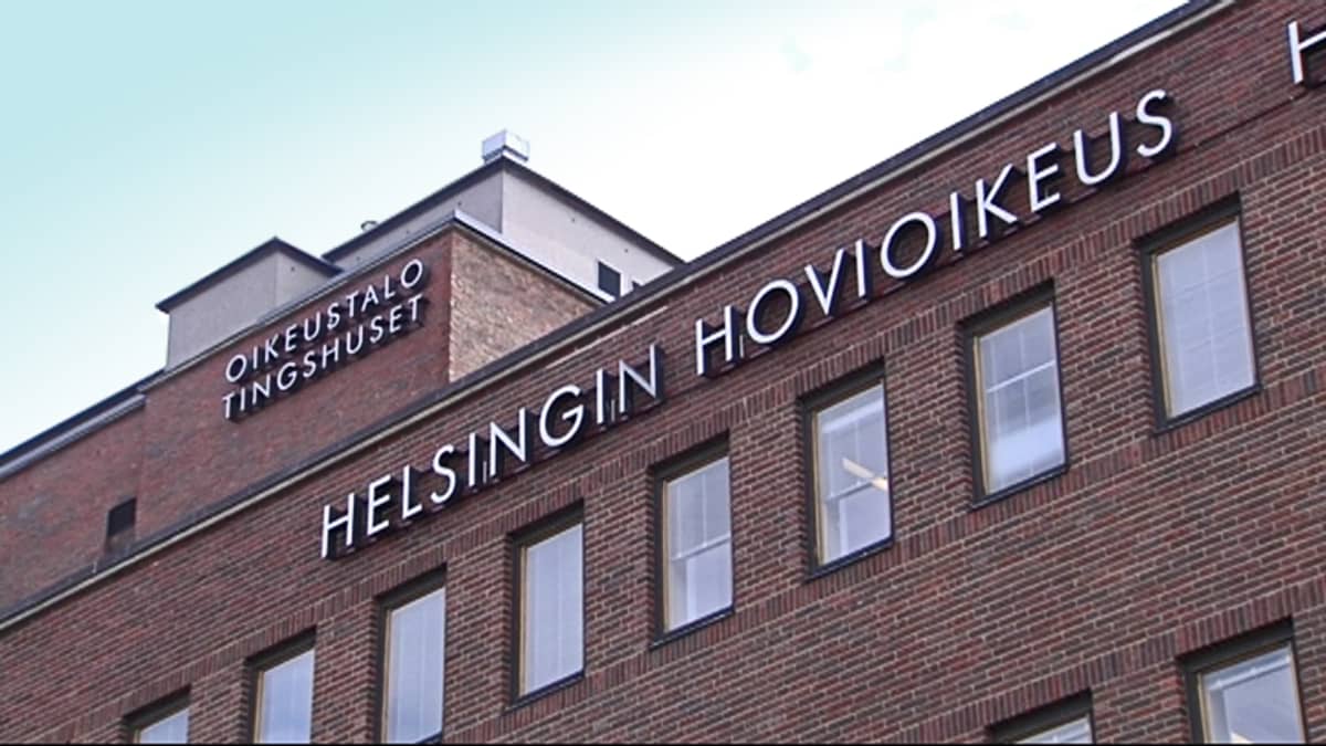 Helsingin Hovioikeus oikeustalo.