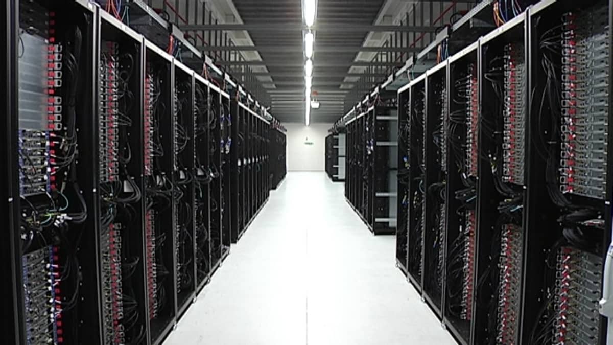 Yandexin datakeskus Mäntsälässä on Suomen suurimpia.