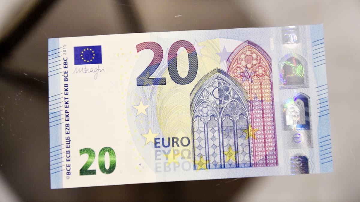 Uusi 20 euron seteli on entistä vaikeampi väärentää | Yle Uutiset
