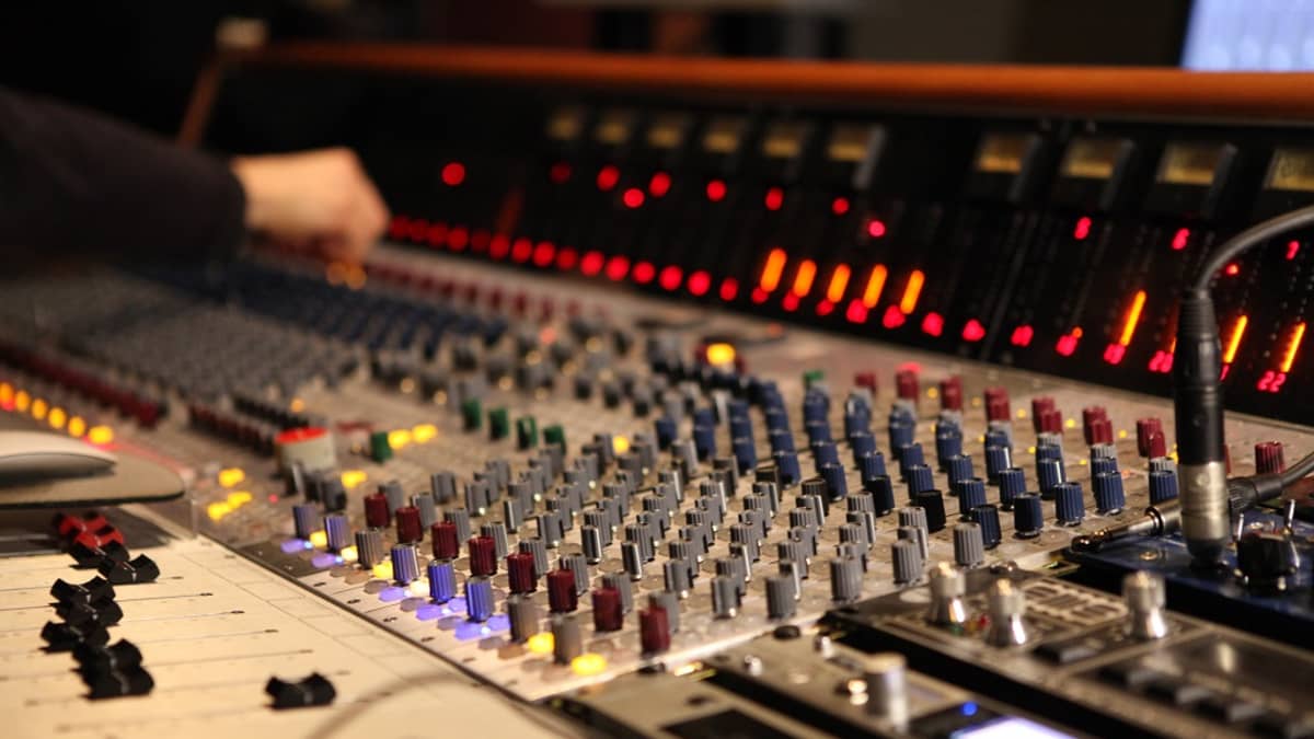 Studio Audion äänipöytä