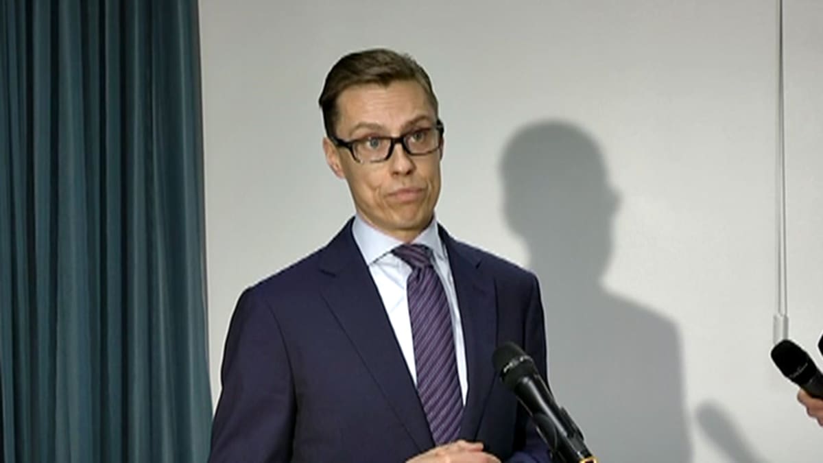 Valtiovarainministeri Alexander Stubb