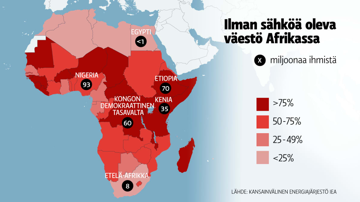 afrikan kartta