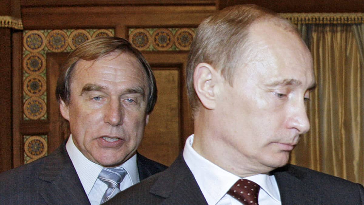 Sergei Roldugin ja Vladimir Putin.