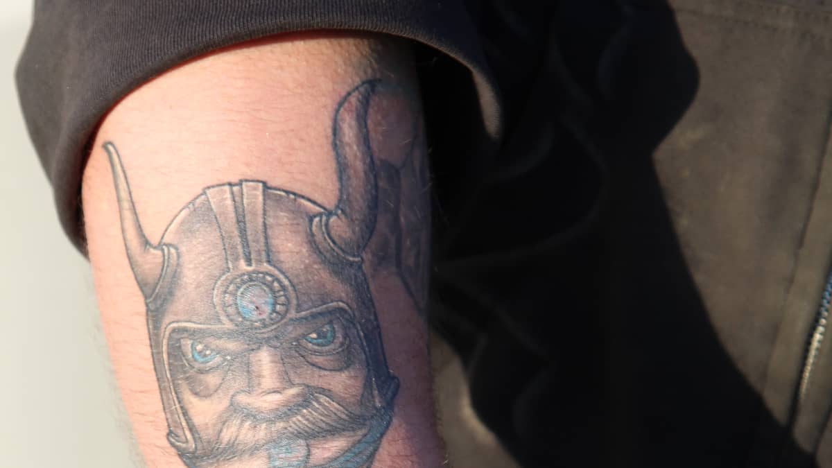 Mika Rannan Odin tatuointi