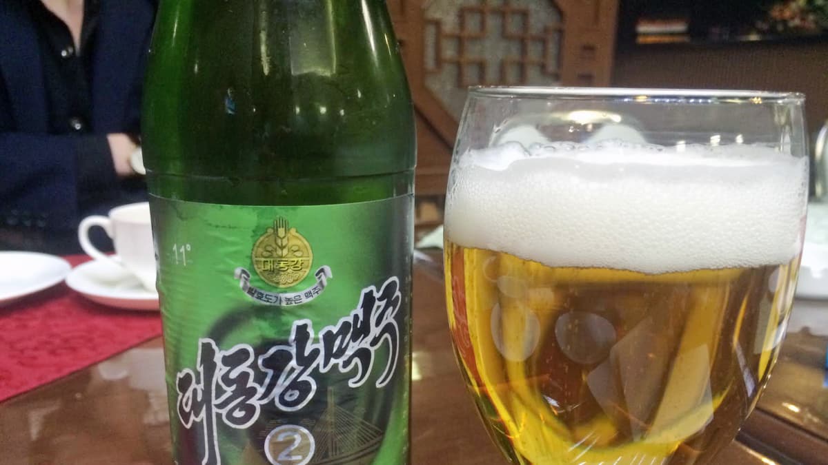Taedonggang-olut on suosituin pohjoiskorealainen olutmerkki.