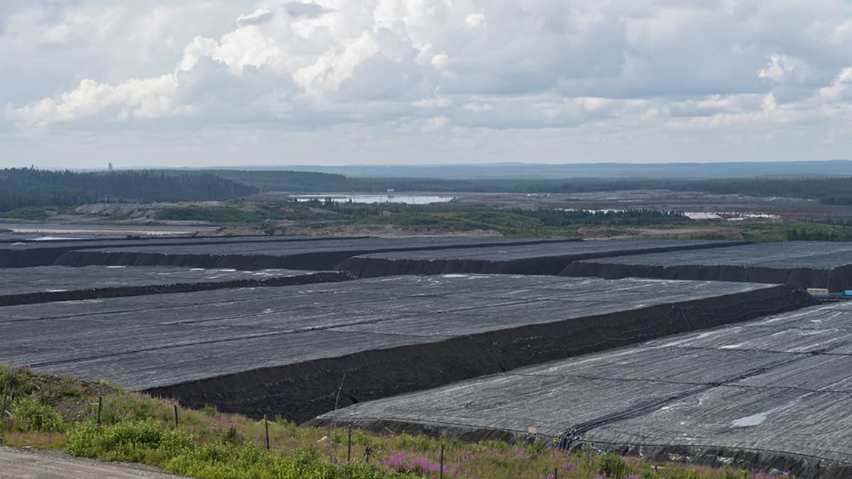Talvivaaran kaivos Sotkamossa heinäkuussa 2014.