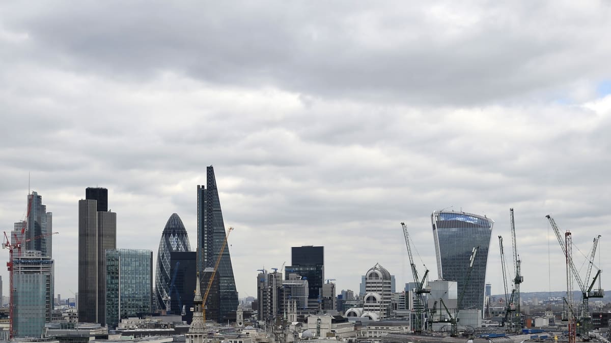 Lontoon City on Euroopan johtava rahoitusalan keskus. 