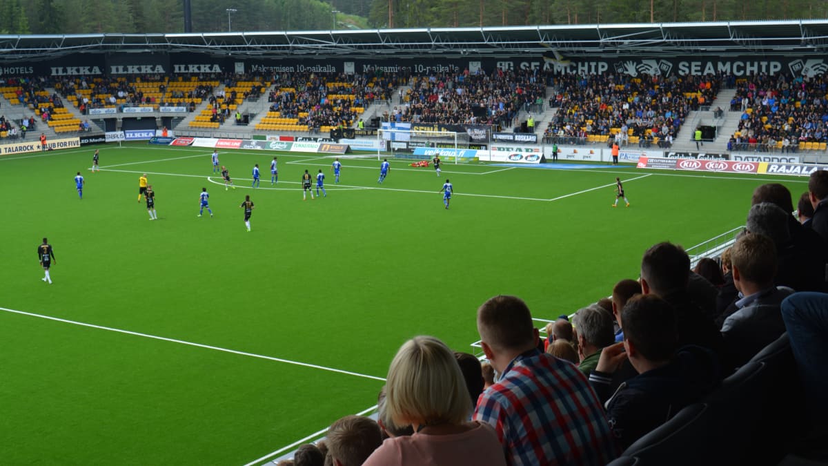 SJK-HJK , Seinäjoen stadion avajaisottelu.