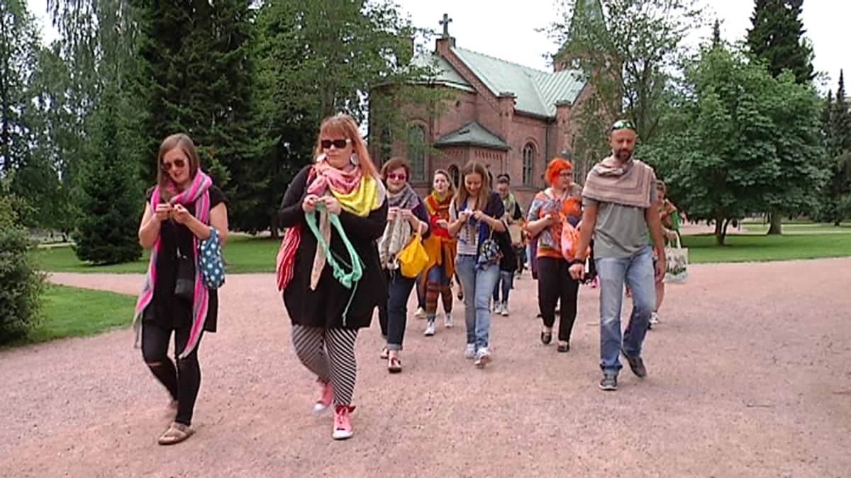 Finland's first Summer Knit Festival takes place in Jyväskylä | News | Yle  Uutiset