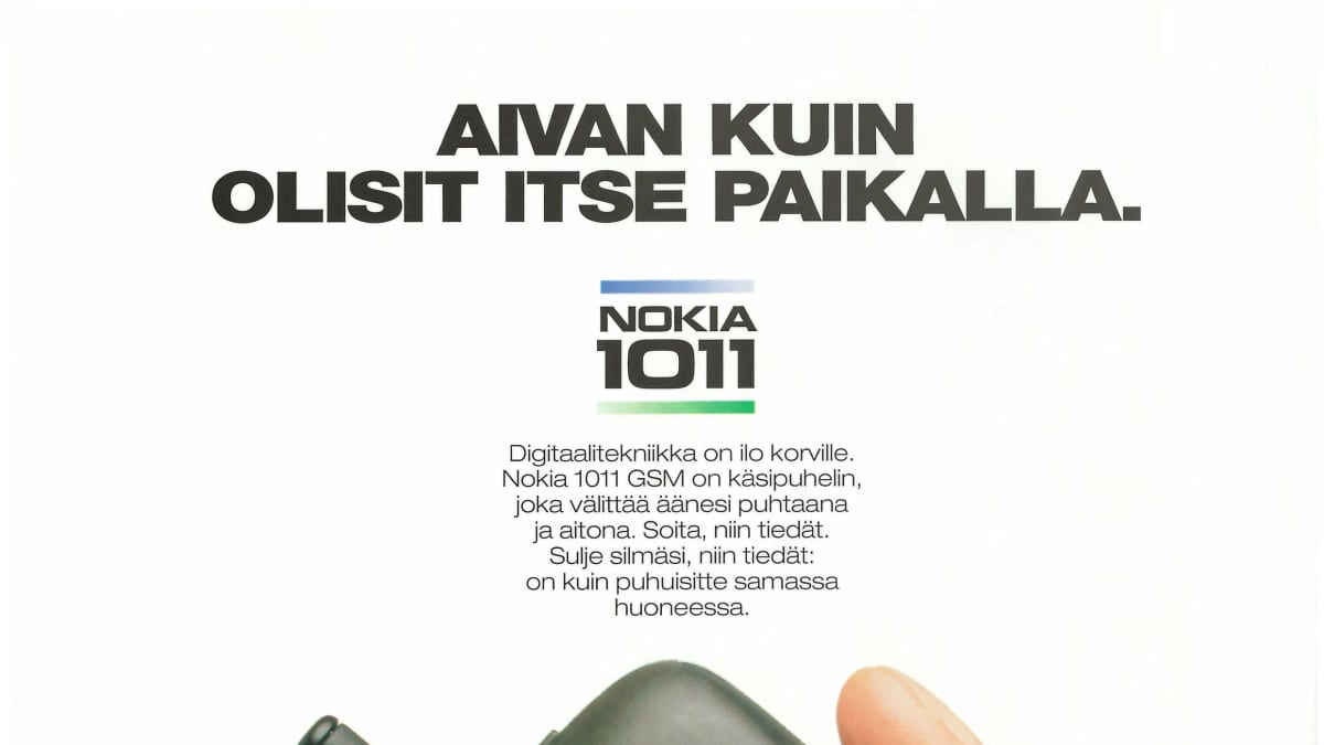 Nokia 1011 mainos