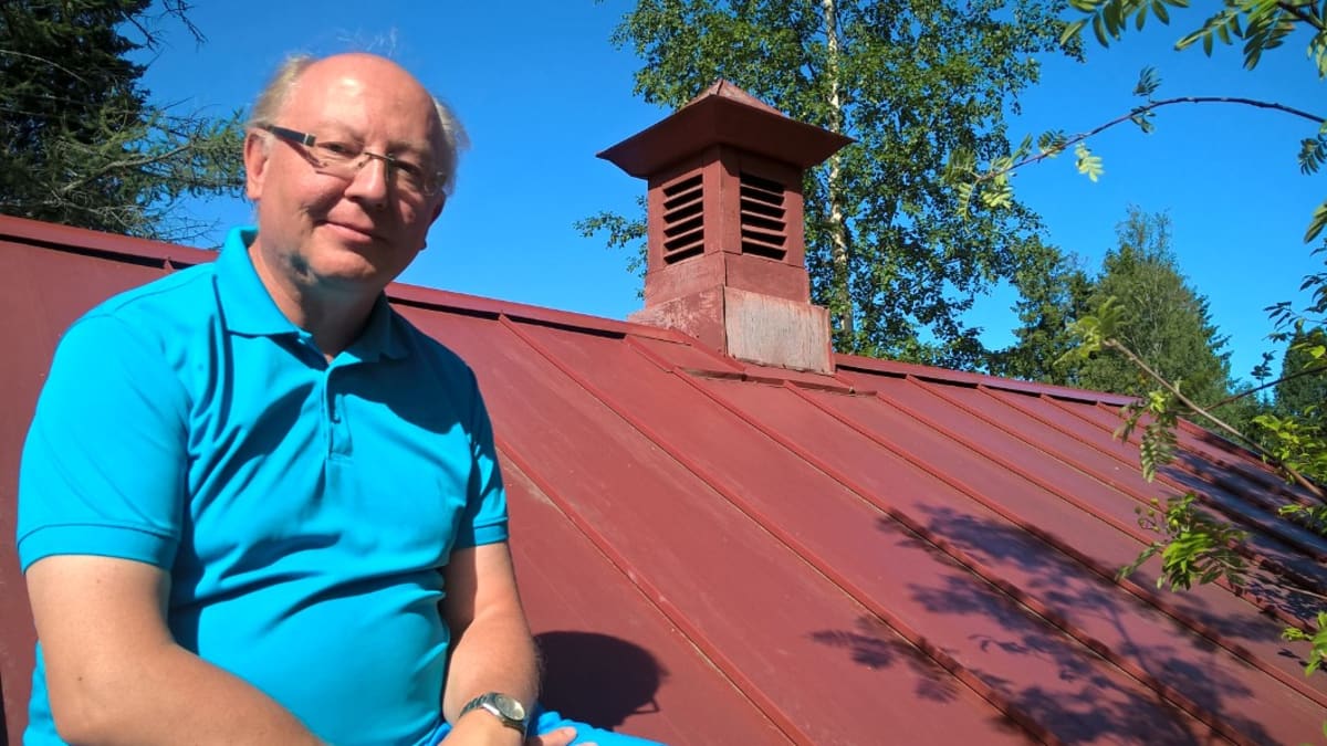 Opetusneuvos Matti Sippola Seinäjoelta.